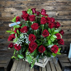 Centre 50  roses extres